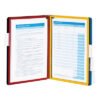 Durable Vario Wall Reference System, 5 Panels, Letter, Asst. Borders And Panels (DBL555200)