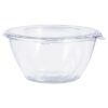 Dart Tamper-Resistant, Tamper-Evident Bowls with Flat Lid, 32 oz, 7" Diameter x 3.2" h, Clear, Plastic, 150/Carton (DCCCTR32BF)