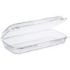 Dart StayLock Clear Hinged Lid Containers, 50.2 oz, 6.8 x 13.4 x 2.6, Plastic, 200/Carton (DCCC90UT1)