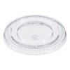 SOLO Non-Vented Cup Lids, Fits 12 oz Cold Cups, Plastic, Clear, 2,500/Carton (DCC640TP)