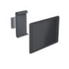 Durable Wall-Mounted Tablet Holder, Silver/charcoal Gray (DBL893323)