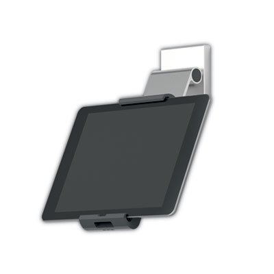 Durable Mountable Tablet Holder, Silver/charcoal Gray (DBL893523)