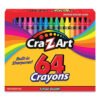Cra-Z-Art Crayons, 64 Assorted Colors, 64/pack (CZA10202WM16)