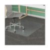 deflecto Supermat Frequent Use Chair Mat For Medium Pile Carpet, 36 X 48, Rectangular, Clear (DEFCM14142)