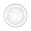 Dart Portion/Souffle Cup Lids, Fits 1.5 oz to 2.5 oz Portion Containers, Plastic, Clear, 125/Sleeve, 20 Sleeves/Carton (DCCPL2PP)