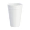 Dart Foam Drink Cups, 32 Oz, White, 25/bag, 20 Bags/carton (DCC32TJ32)