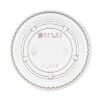 Dart Portion/Souffle Cup Lids, Fits 3.25 oz/4 oz/5.5 oz Portion Containers, Plastic, Clear, 125/Sleeve, 20 Sleeves/Carton (DCCPL4PP)