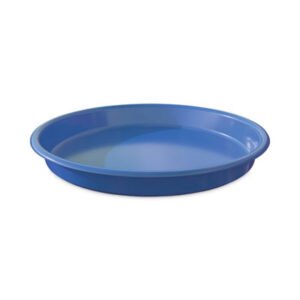 deflecto Little Artist's Antimicrobial Craft Tray, 13" Dia., Blue (DEF39514BLU)