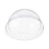 Dart Plastic Dome Lid, Fits 9 oz to 10 oz Cold Cups, Clear, 1,000/Carton (DCCDNR610)