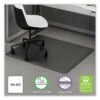 deflecto Ergonomic Sit Stand Mat, 60 X 46, Black (DEFCM24442BLKSS)