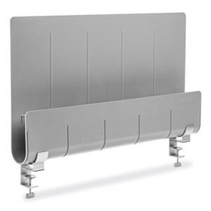 deflecto Oasis Privacy Panel, 24 x 2.7 x 16.36, Gray (DEF400005)