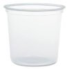 Dart Microgourmet Plastic Deli Container, 24 oz, 4.7" Diameter x 4.1" h, Translucent, 500/Carton (DCCMN240100)