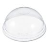 Dart Plastic Dome Lid, Fits 5.5 oz to 26 oz Cold Cups, Clear, 1,000/Carton (DCCDNR626)