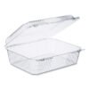 Dart StayLock Clear Hinged Lid Containers, 10.5 x 8.6 x 3.8, Plastic, 200/Carton (DCCC80UT1)