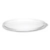 Dart PresentaBowls Clear Flat Lids, 7.2" Diameter x 0.4" h, Plastic, 252/Carton (DCCC64BL)
