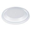 Dart Dome Lids for Foam Cups and Containers, Vented, Fits 5 oz to 32 oz Cups/Containers, Plastic, Translucent, 1,000/Carton (DCC20DLV)