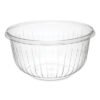 Dart PresentaBowls Clear Bowls, 48 oz, Plastic, 63/Bag, 252/Carton (DCCC48B)