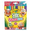 Crayola Silly Scents Smash Up Dual Ended Markers, Broad Tip, Assorted, 10/Pack (CYO588342)