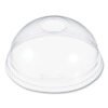 Dart Ultra Clear Dome Cold Cup Lids, Fits 16 oz to 24 oz Cold Cups, Plastic, Clear, 100/Pack (DCCDLR626PK)