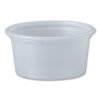 Dart Polystyrene Portion Cups, 0.75 oz, Plastic, Translucent, 2,500/Carton (DCCP075SN)