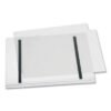 Durable Magnetic Water-Resistant Sign Holder, 11 x 17, Clear Frame, 5/Pack (DBL501919)