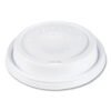 SOLO Cappuccino Dome Sipper Lids, Fits 12 oz to 24 oz Hot Cups, Plastic, White, 1,000/Carton (DCC16EL)
