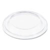 Dart Plastic Dome Lid, Fits 5 oz to 32 oz Hot Cups/Containers, Clear, 100/Pack, 10 Packs/Carton (DCC20DLCR)
