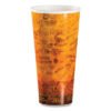 Dart Fusion Escape Foam Hot/cold Cups, 24 Oz, Brown/black, 500/carton (DCC24U16ESC)