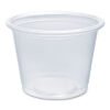 Dart Conex Complements Portion/Medicine Cups, 1 oz, Plastic, Clear, 125/Bag, 20 Bags/Carton (DCC100PC)