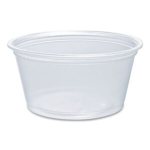 Dart Conex Complements Portion/Medicine Cups, 2 oz, Plastic, Clear, 125/Bag, 20 Bags/Carton (DCC200PC)