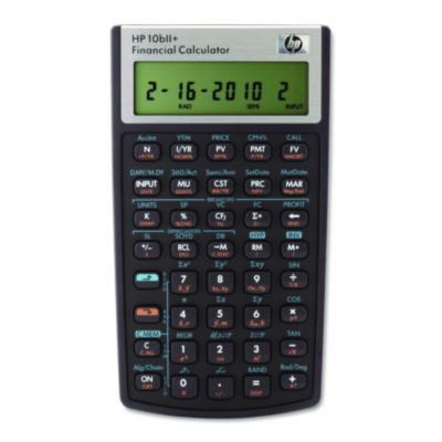 HP 2716570 10bII+ Financial Calculator, 12-Digit LCD HEW2716570 HP 2716570 10bII+ Financial Calculator, 12-Digit LCD HEW2716570