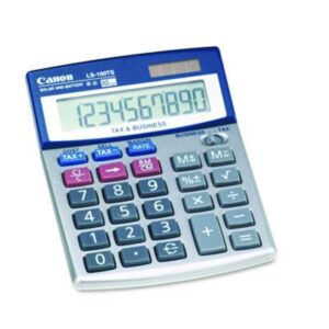 Canon 5936A028AA LS-100TS Portable Business Calculator 10-Digit LCD CNM5936A028AA Canon 5936A028AA LS-100TS Portable Business Calculator 10-Digit LCD CNM5936A028AA