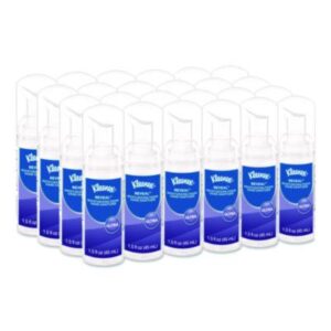 Kleenex Ultra Moisturizing Foam Hand Sanitizer, 1.5 oz Pump Bottle, Unscented (34604 CT) KCC34604 Kleenex Ultra Moisturizing Foam Hand Sanitizer, 1.5 oz Pump Bottle, Unscented (34604 CT) KCC34604