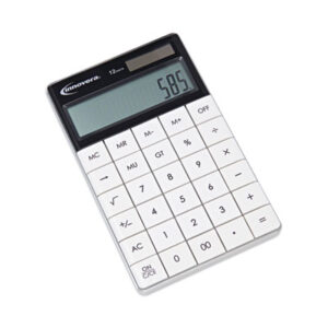 INNOVERA 15973 Large Button Calculator, 12-Digit LCD IVR15973 INNOVERA 15973 Large Button Calculator, 12-Digit LCD IVR15973