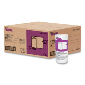 Cascades Select Kitchen Roll Towels, 2-Ply, 8 x 11, 250/Roll, 12/Carton (K250) CSDK250 Cascades Select Kitchen Roll Towels, 2-Ply, 8 x 11, 250/Roll, 12/Carton (K250) CSDK250